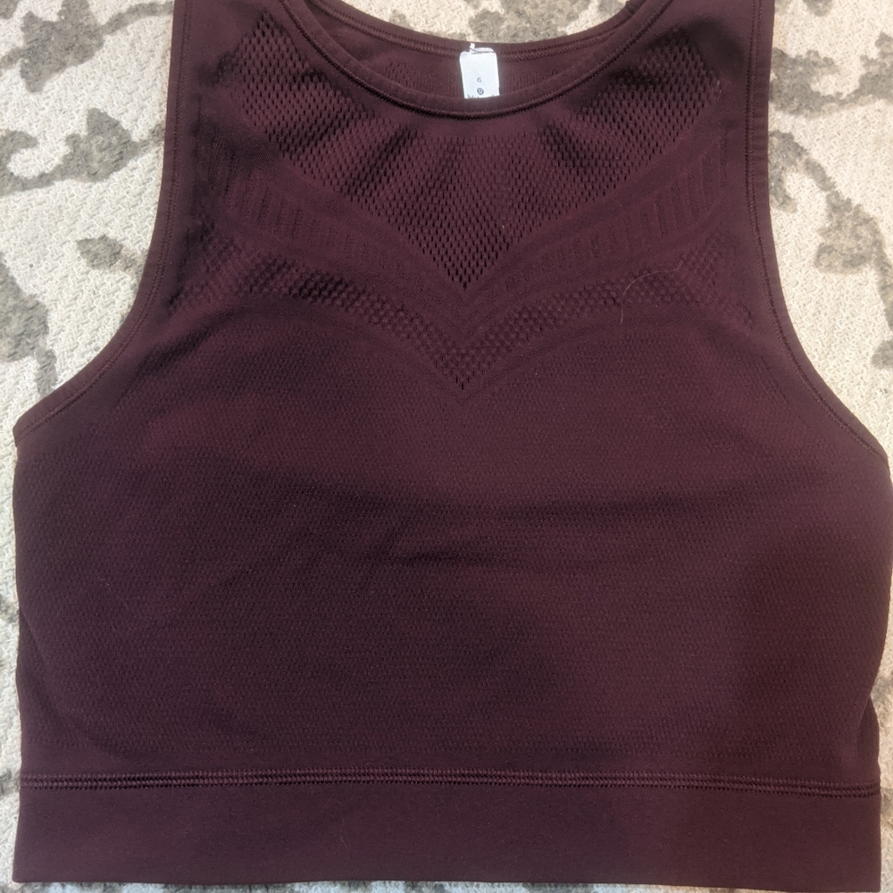 Lululemon Reveal Crop Top